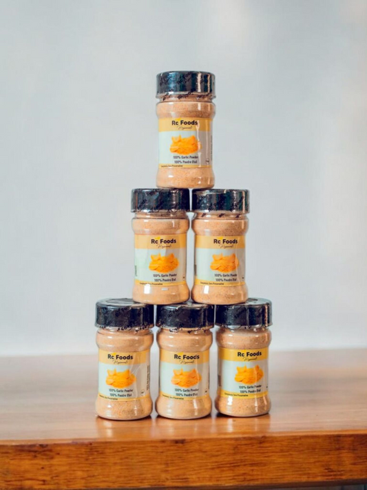 RC Foods 100% Garlic Powder – Pure & Natural Garlic Seasoning – No Additives