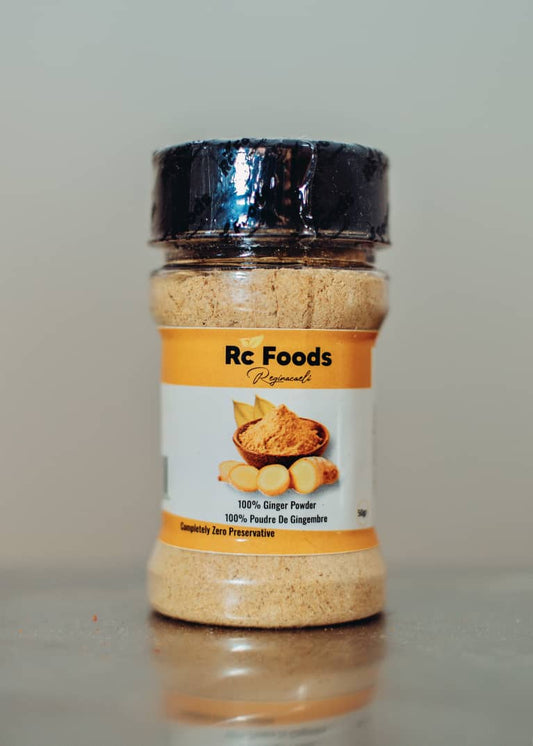 🌿 RC Foods – 100% Pure Ginger Powder